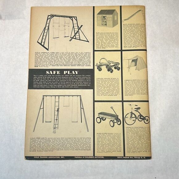 VTG Children's Activities For Home & School Magazine Book May 1948 - Picture 3 of 6